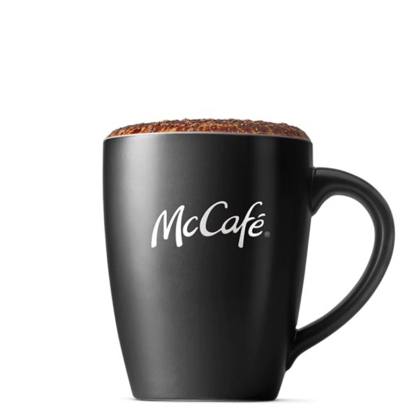 Cappuccino - medium from McDonalds McCafé Drinks menu