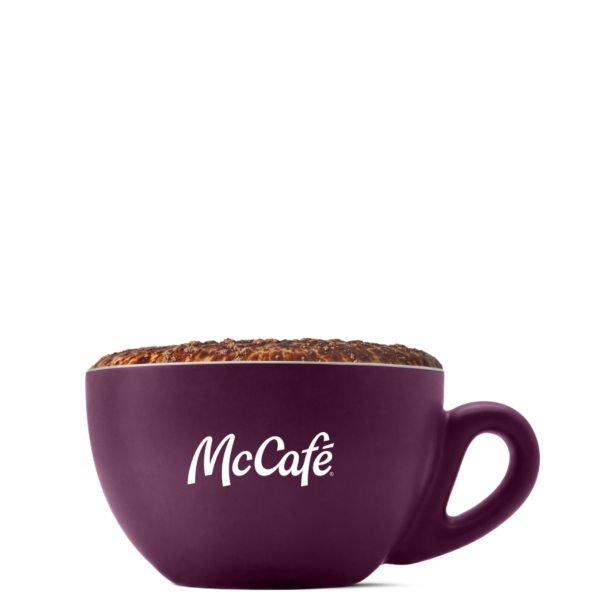 Cappuccino - large from McDonalds McCafé Drinks menu