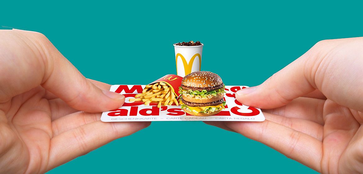 Carte cadeau de McDonald’s® Bon cadeau restaurant McDonald