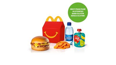 Happy Meal Cheeseburger Mit Glutenfreiem Brot