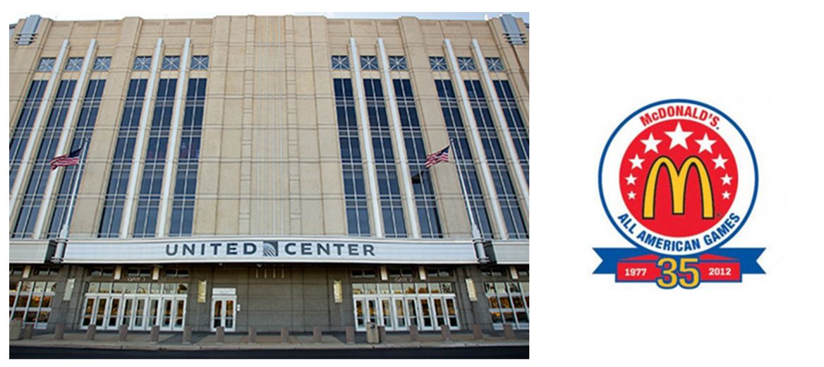 McDonald’s All American Games 2012, United Center; 35th Anniversary logo