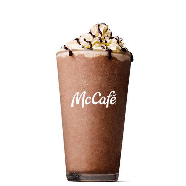 Chocolate Frappé - medium from McDonalds Shakes and Frappes menu