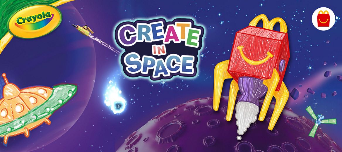 Crayola has landed on Planet Happy Meal®! 
