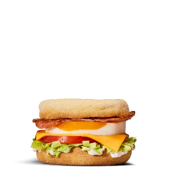 Deluxe Bacon & Egg McMuffin from McDonald's Breakfast menu