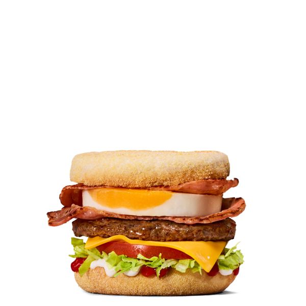 Deluxe Mighty McMuffin from McDonald's Breakfast menu