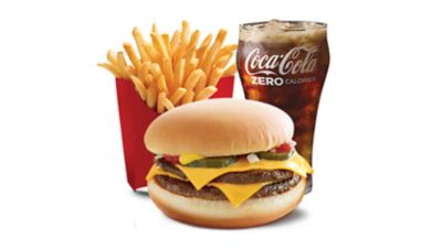 Double Cheeseburger Meal
