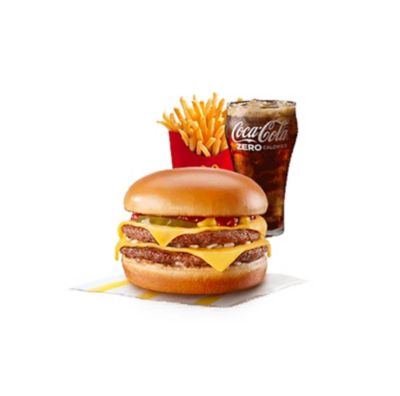 Double Cheeseburger Meal