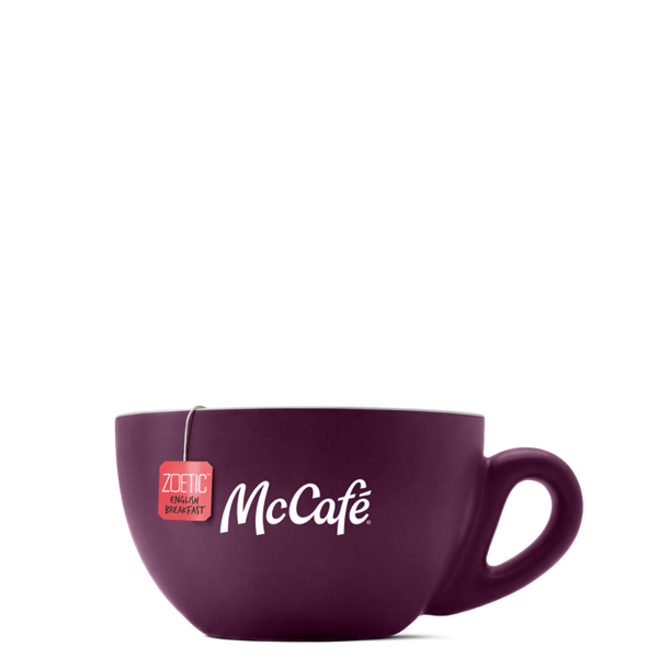 English Breakfast Tea - medium from McDonalds McCafé Drinks menu
