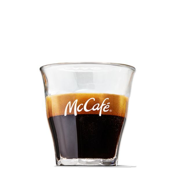 Espresso  from McDonalds McCafé Drinks menu