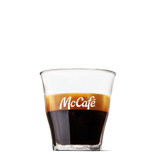 Espresso  from McDonalds McCafé Drinks menu