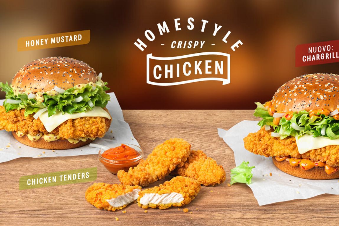 Homestyle crispy chicken