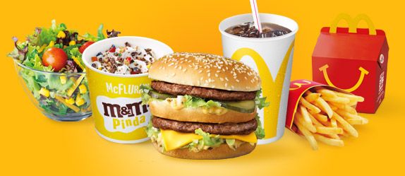 Volledige Assortiment van McDonald's