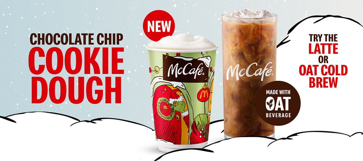 Chocolate Chip Cookie Dough Latte or Oat Cold Brew