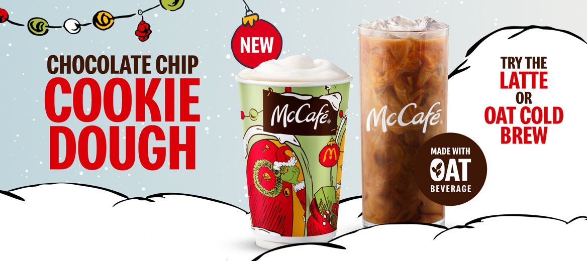 Chocolate Chip Cookie Dough Latte or Oat Cold Brew