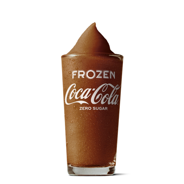 Frozen Coke No Sugar (Small)at McDonald's Drinks menu