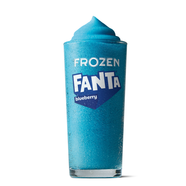  Frozen Fanta® Blueberry Medium at McDonald's Drinks menu