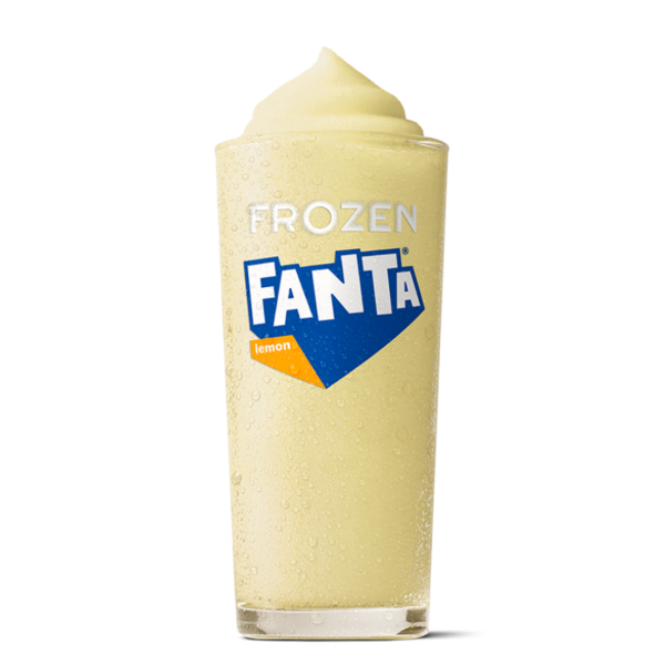 Frozen Fanta lemon Medium at McDonald's Drinks menu