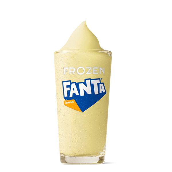 Frozen Fanta Lemon Small at McDonald's Drinks menu
