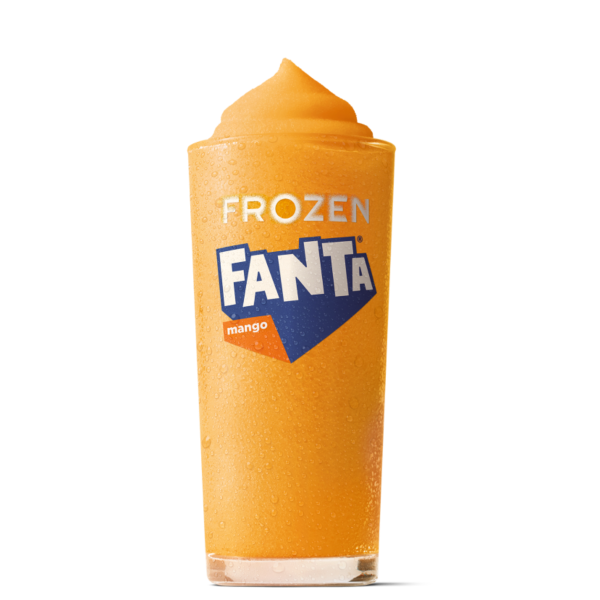 Frozen Fanta® Mango Medium at McDonald's Drinks menu