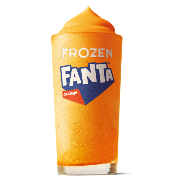 Frozen Fanta® Orange Large) at McDonald's Drinks menu