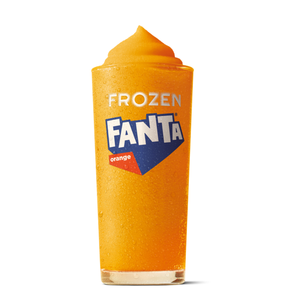Frozen Fanta® Orange Medium at McDonald's Drinks menu