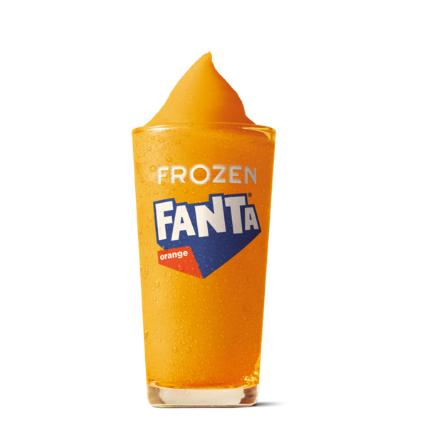 Frozen Fanta® Orange Small at McDonald's Drinks menu
