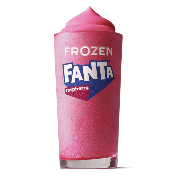 Frozen Fanta® Raspberry (Large) at McDonald's Drinks menu