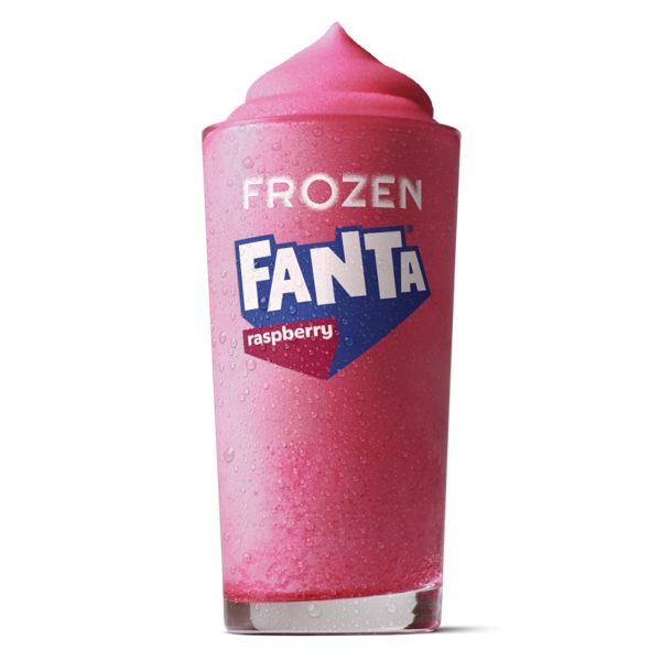 Frozen Fanta® Raspberry (Large) at McDonald's Drinks menu