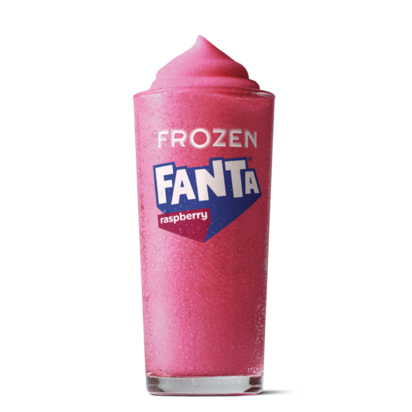 Frozen Fanta® Raspberry Medium from McDonald's Drinks menu