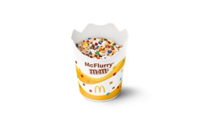 McFlurry M&M’s Pinda » Met Stukjes M&M's ☆ McDonald's