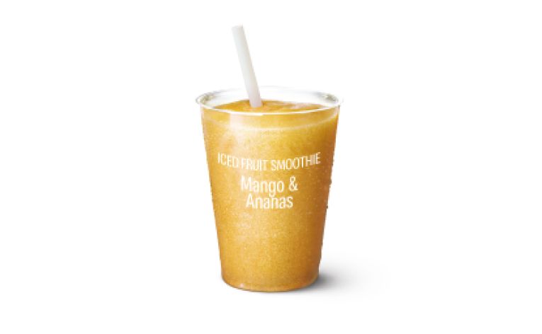 Iced Fruit Smoothie Mango & Ananas ☆ McDonald's