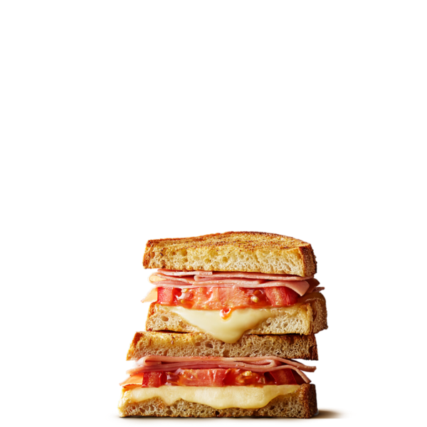Ham, Cheese & Tomato Toastie from McDonalds McCafé Food menu