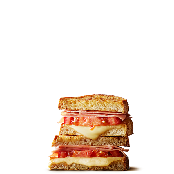 Ham, Cheese & Tomato Toastie from McDonalds McCafé Food menu
