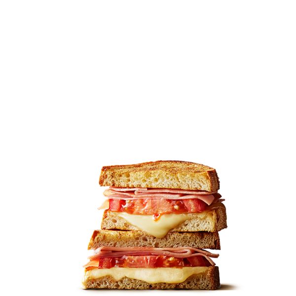 Ham, Cheese & Tomato Toastie from McDonalds McCafé Food menu