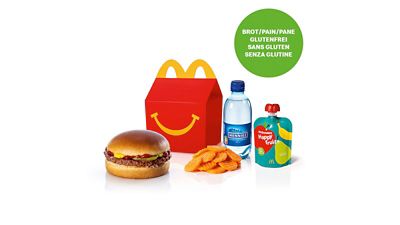 Happy Meal Hamburger Mit Glutenfreiem Brot