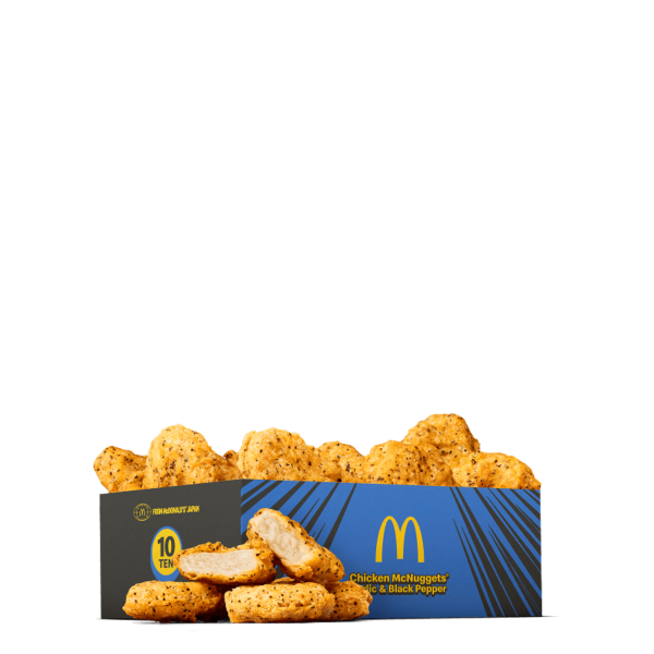 Garlic & Black Pepper Chicken McNuggets