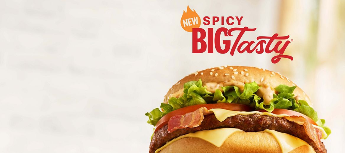 Spicy Big Tasty burger.