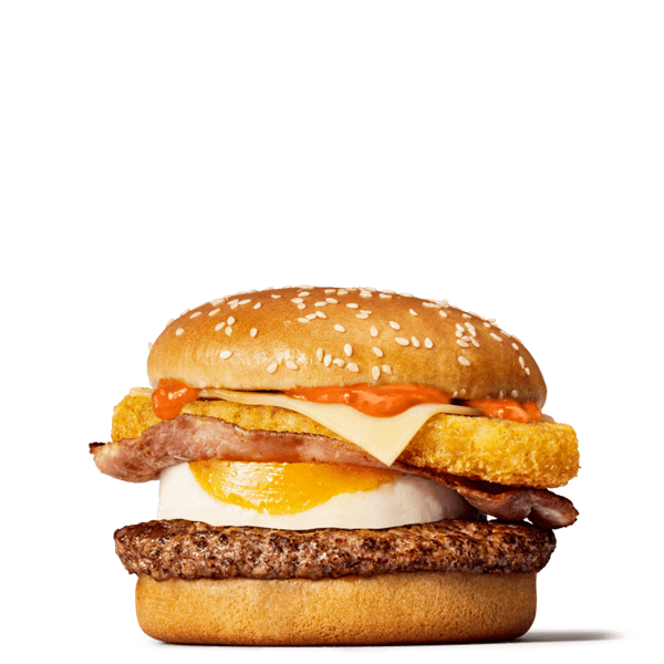 Honey Sriracha Big Brekkie Burger®