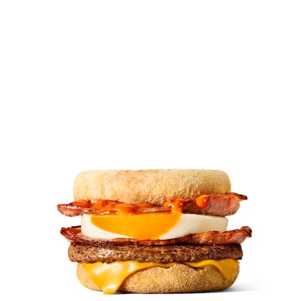 Honey Sriracha Big Brekkie Burger