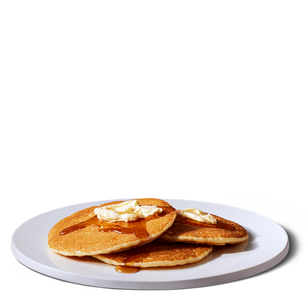 Hotcakes with Butter & Syrup from McDonald's Breakfast menu
