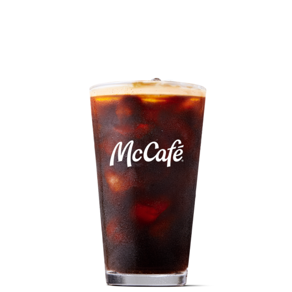 Iced Long Black - medium from McDonalds McCafé Drinks menu