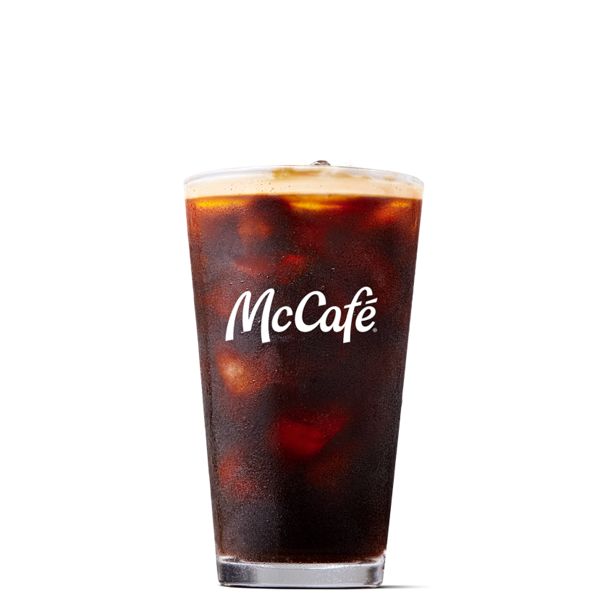 Iced Long Black - medium from McDonalds McCafé Drinks menu
