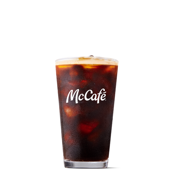 Iced Long Black - small from McDonalds McCafé Drinks menu