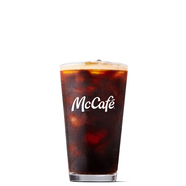 Iced Long Black - small from McDonalds McCafé Drinks menu