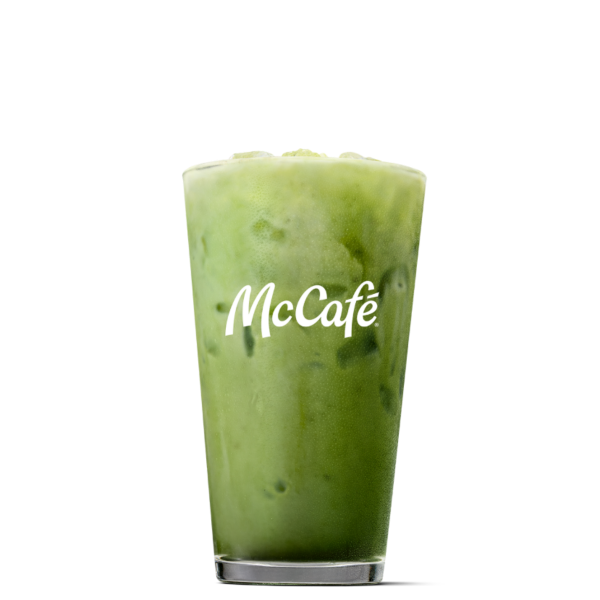 Iced Matcha Latte - Medium from McDonalds McCafé Drinks menu