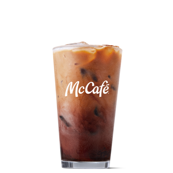 Iced Mocha - medium from McDonalds McCafé Drinks menu