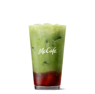 Strawberry Matcha Iced Latte medium