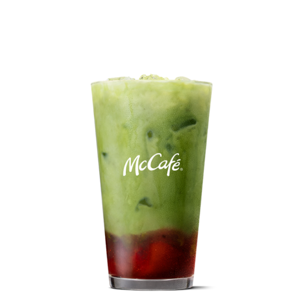 Iced Strawberry Matcha Latte Medium