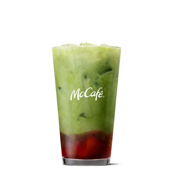 Iced Strawberry Matcha Latte Medium