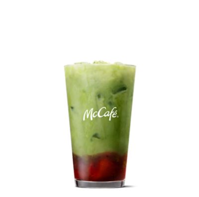 Strawberry Matcha Iced Latte Small